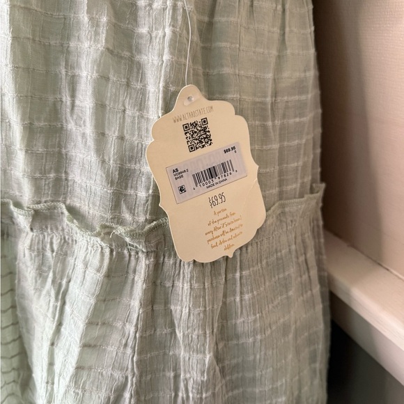 Altar'd State Green Tiered Ruffled Sundress NWT 70.00❌FINAL SALE - Picture 5 of 6